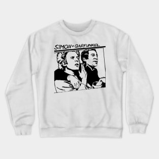 Simon & Garfunkel - Meme Design Crewneck Sweatshirt